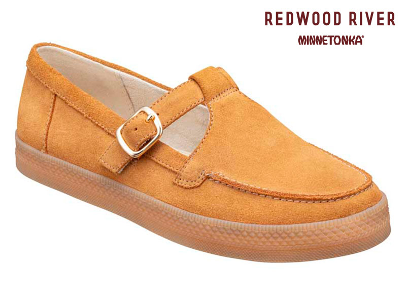 【REDWOOD RIVER×MINNETONKA(R)】 Tストラップシューズ