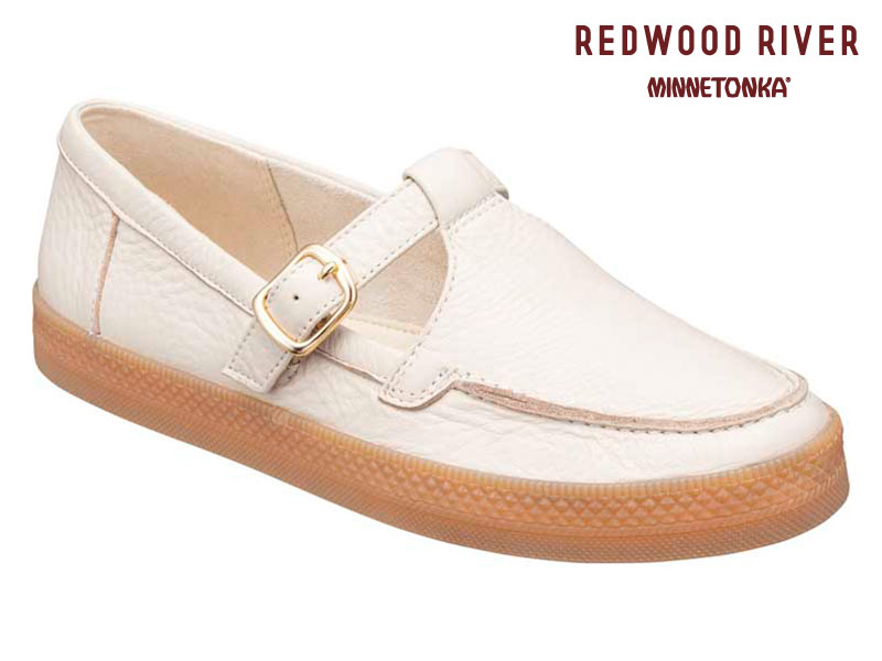【REDWOOD RIVER×MINNETONKA(R)】 Tストラップシューズ