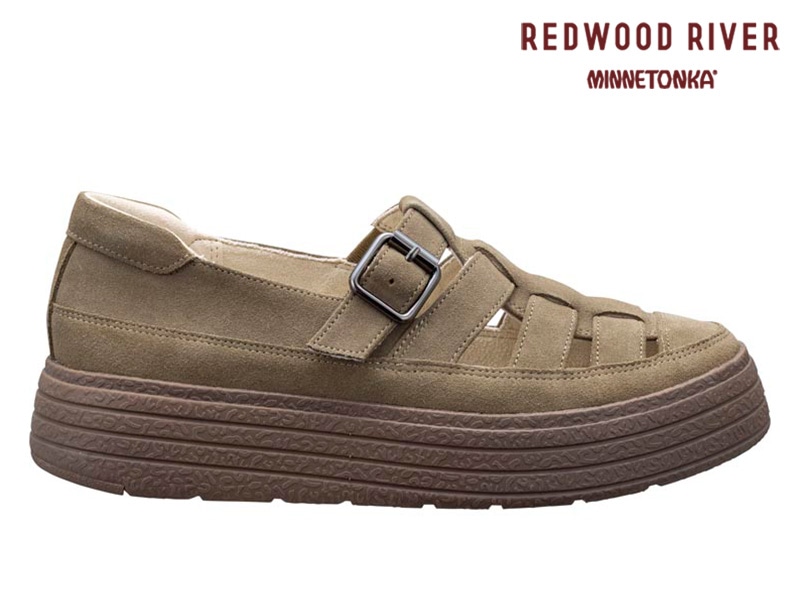 【REDWOOD RIVER×MINNETONKA(R)】 グルカタイプシューズ
